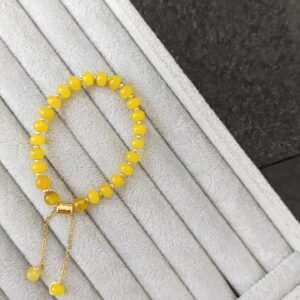 Pulsera Ajustable Amarillo