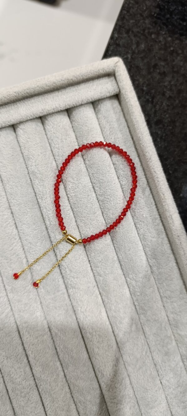Pulsera Ajustable Rojo