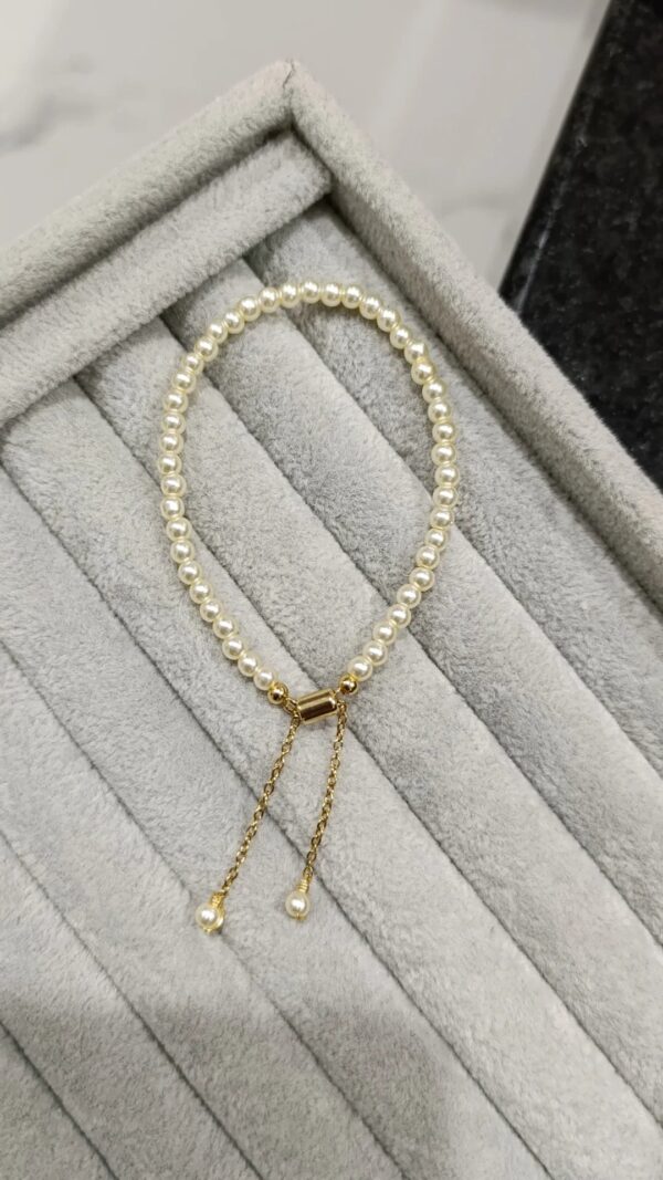 Pulsera Ajustable Perla