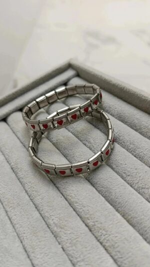 Set Brazaletes Corazón