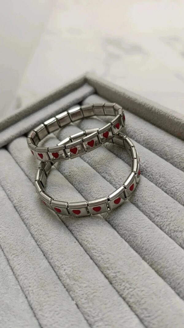 Set Brazaletes Corazón