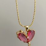 Collar corazón perla 💕