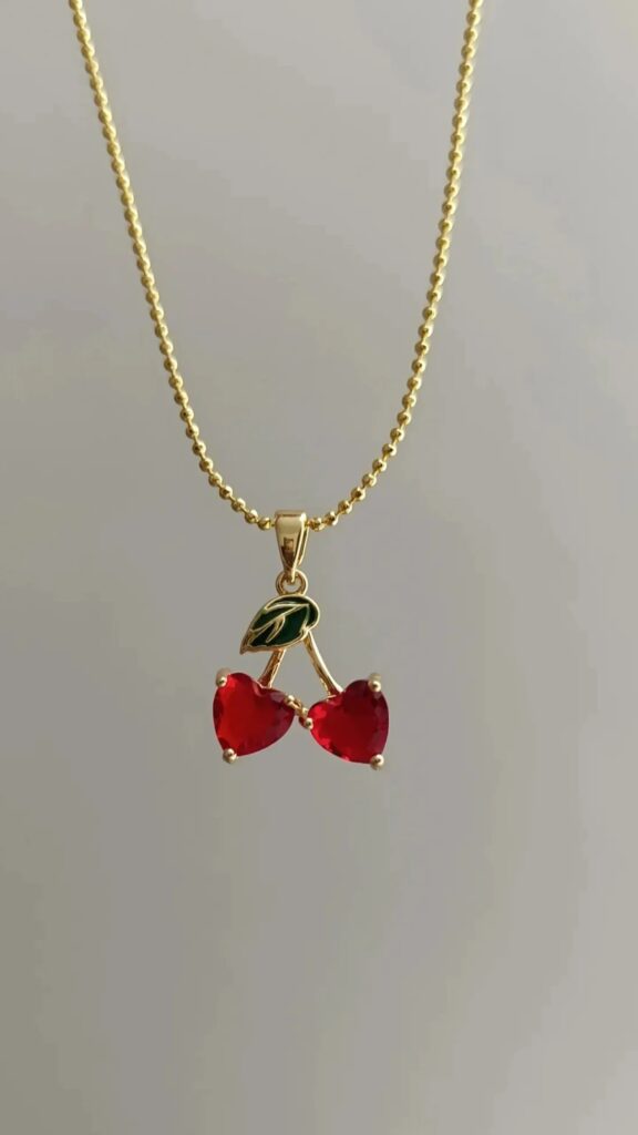 Collar Cerezas