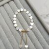 PULSERA CORAZÓN PERLA
